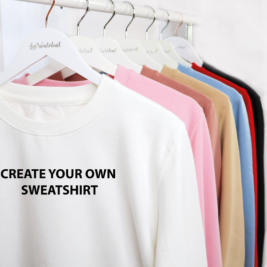 Create Your Own Unisex Adults Sweatshirt