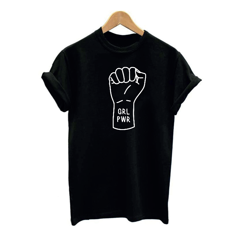 Girl Power Hand Symbol T-shirt