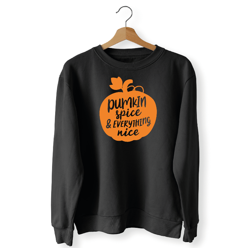 Pumpkin Spice and Everything Nice Autumn Women's Sweatshirt
