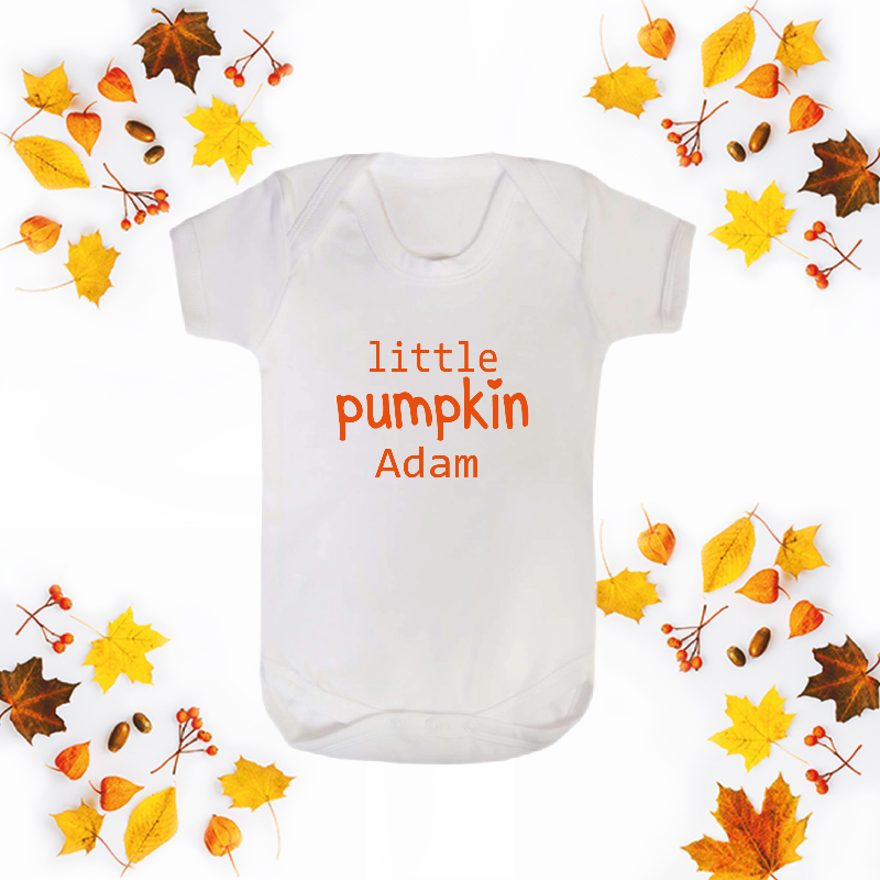 Personalised Little Pumpkin Top