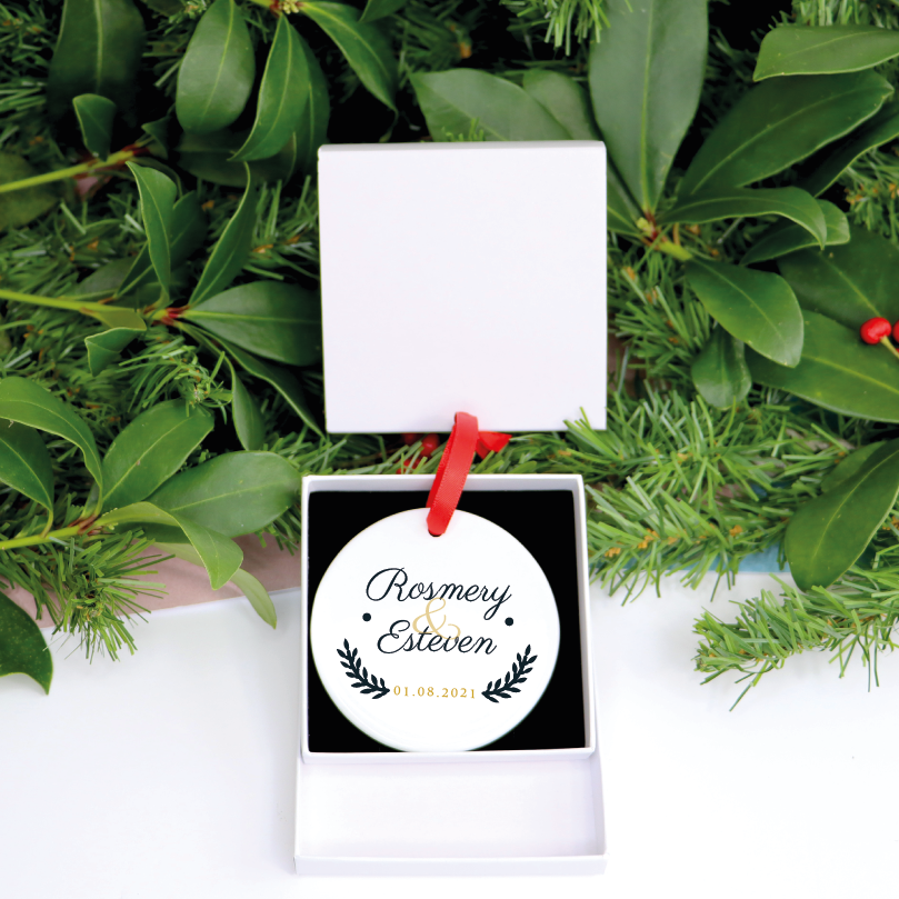 Personalized Christmas Decoration For Couples