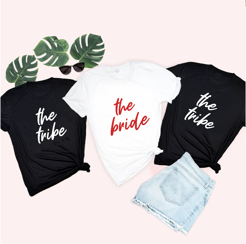 The Bride and The Tribe T-shirts