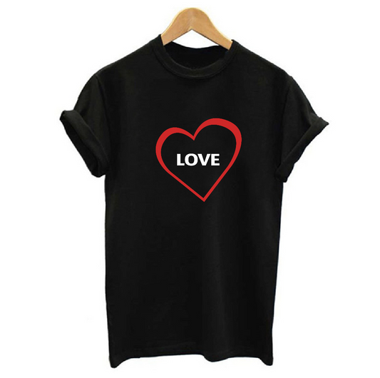 Love In A Heart Shape T-shirt