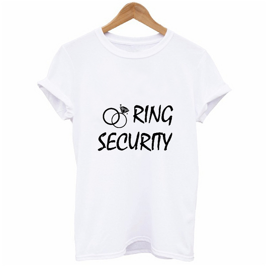 Ring Security Bride To Be T-shirt