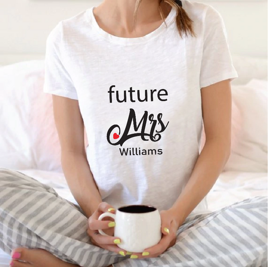 Personalised Future MRS T-shirt