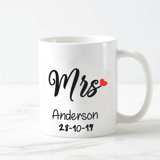 Personalised MRS. Mug