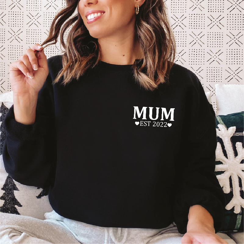 Custom EST Mum Sweater