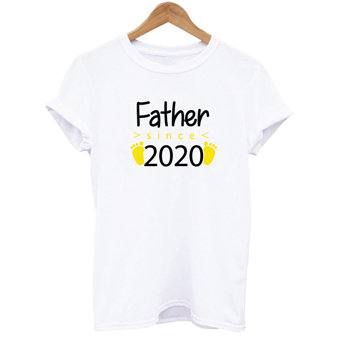 Personalised Year Father T-shirt
