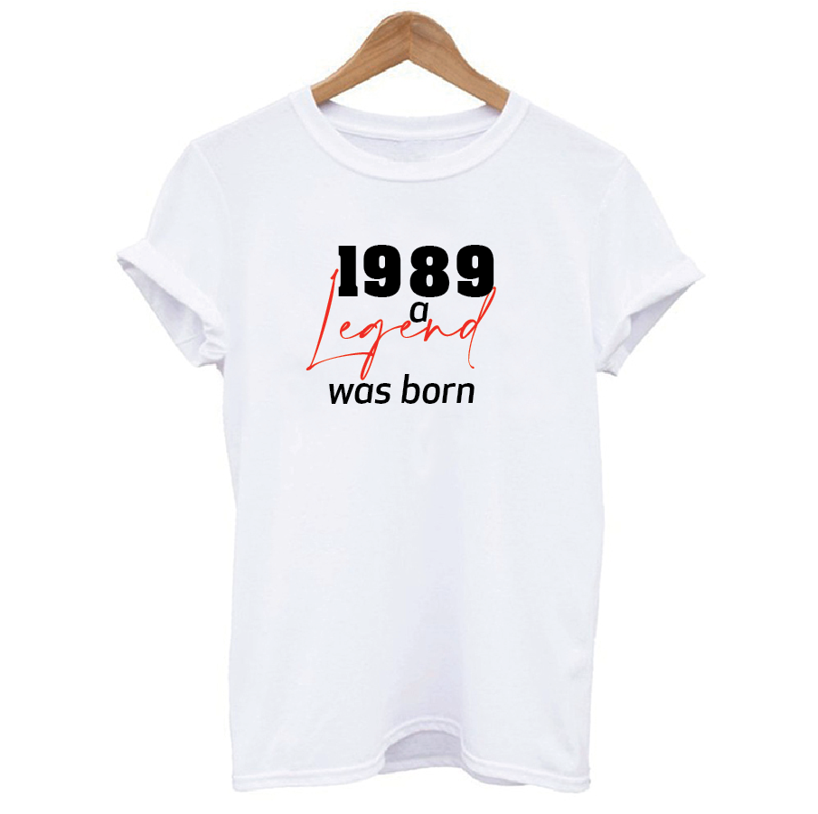 Personalised Year A Legend Was Born T-shirt for Men