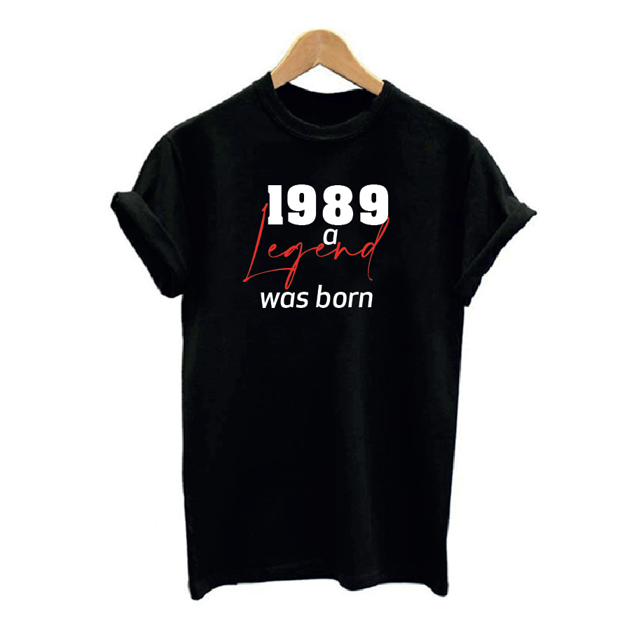Personalised Year A Legend Was Born T-shirt for Men