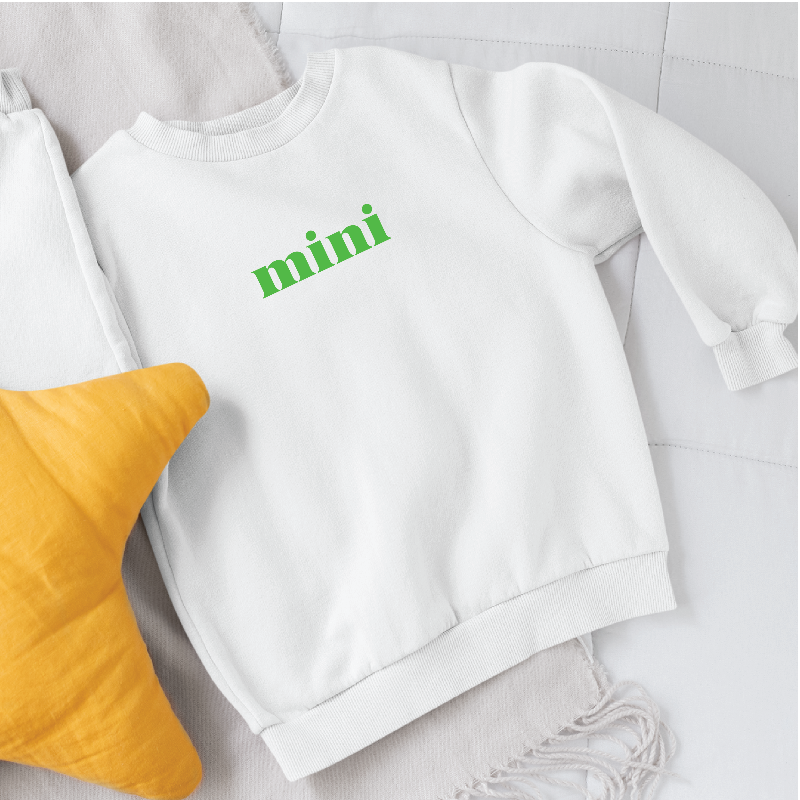 Matching Mama and Mini Sweatshirts
