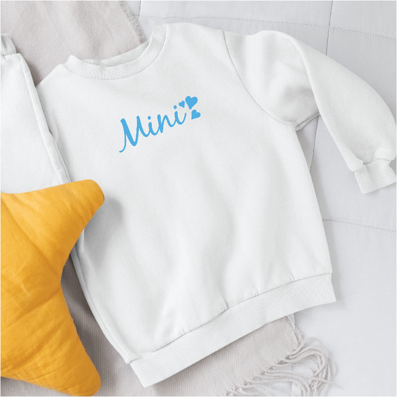 Mama and Mini Hearts Matching Sweatshirts