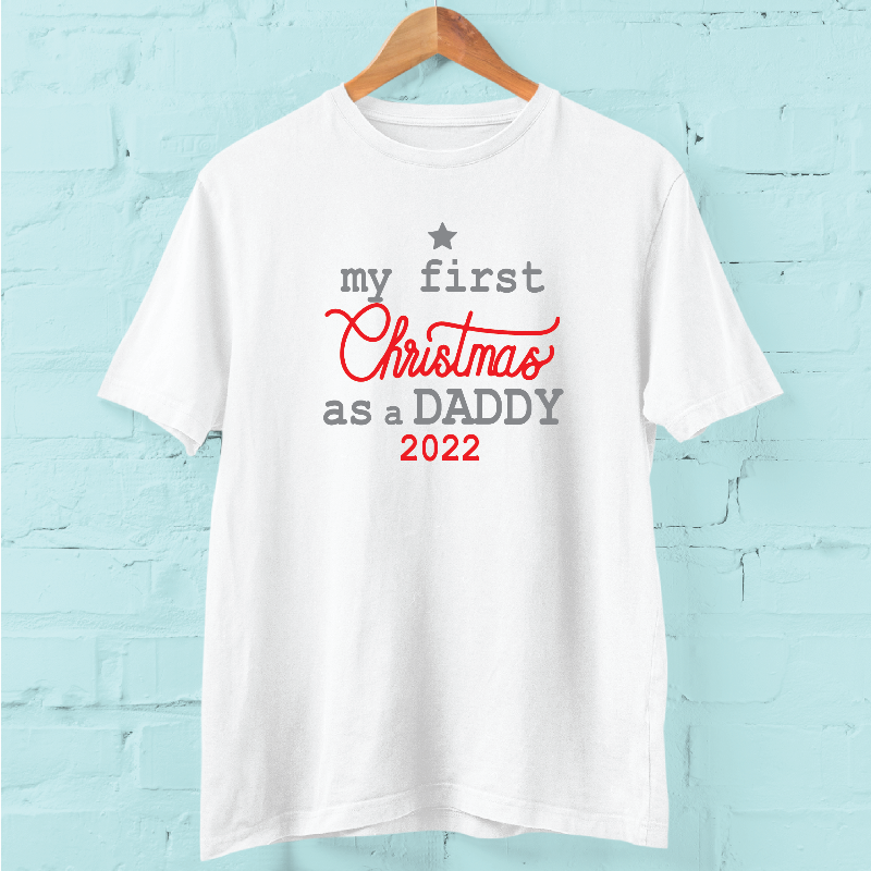 Personalised Christmas With Matching Family T-shirts