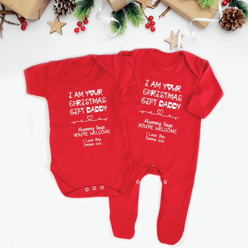 Twins first christmas outfits online