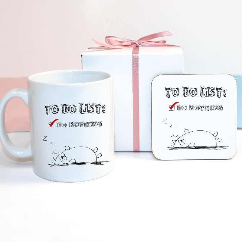 To Do List Do Nothing Mug