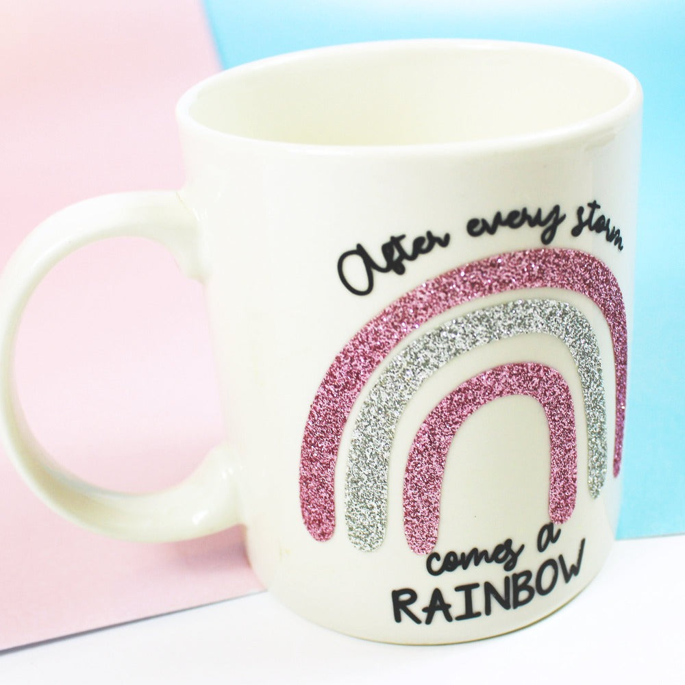After Every Storm Comes a Rainbow Ceramic Mug