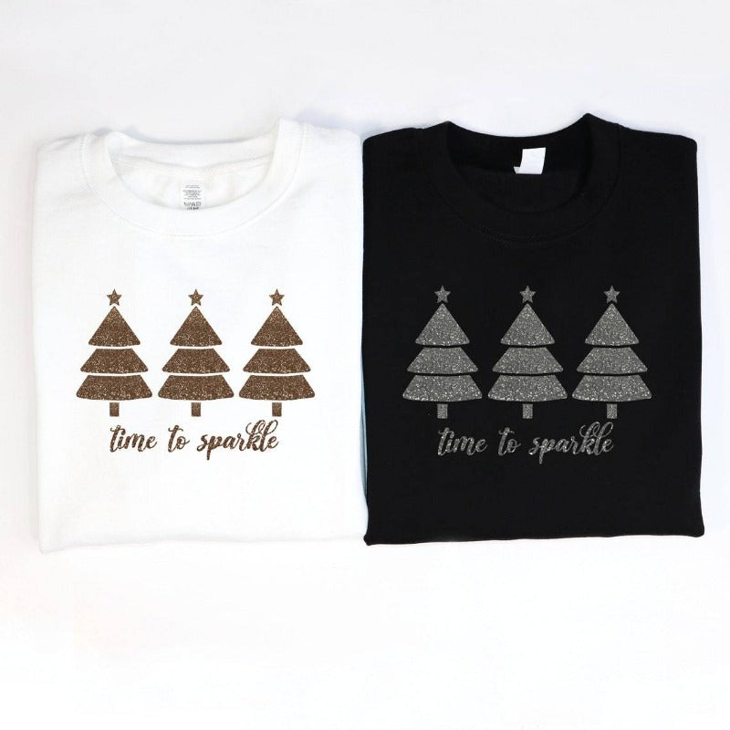 Time to Sparkle Christmas Tree Jumper
