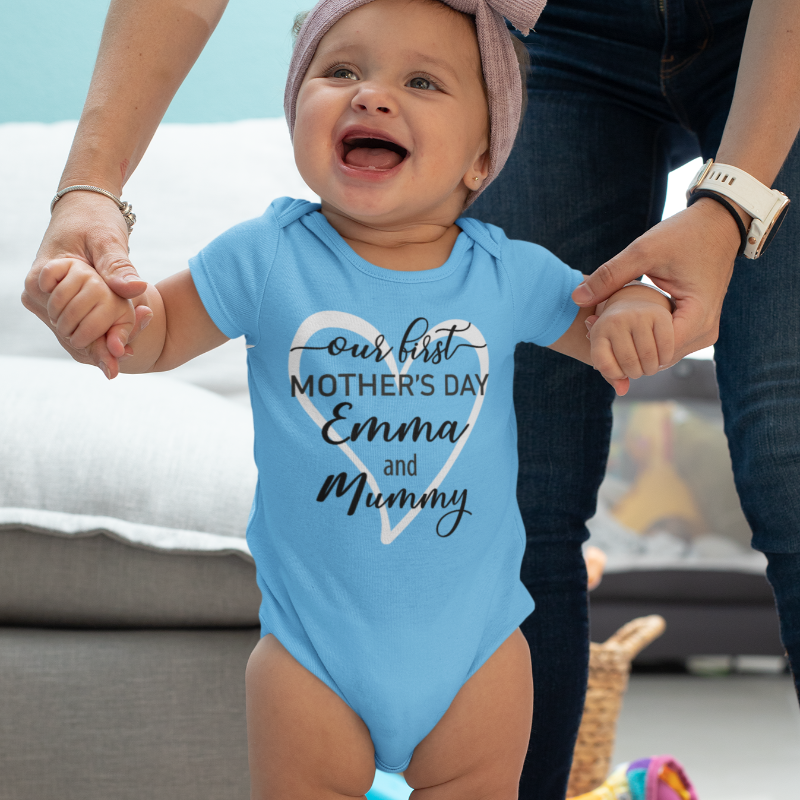Our First Mother's Day Baby Vest