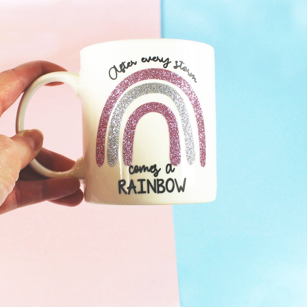 After Every Storm Comes a Rainbow Ceramic Mug