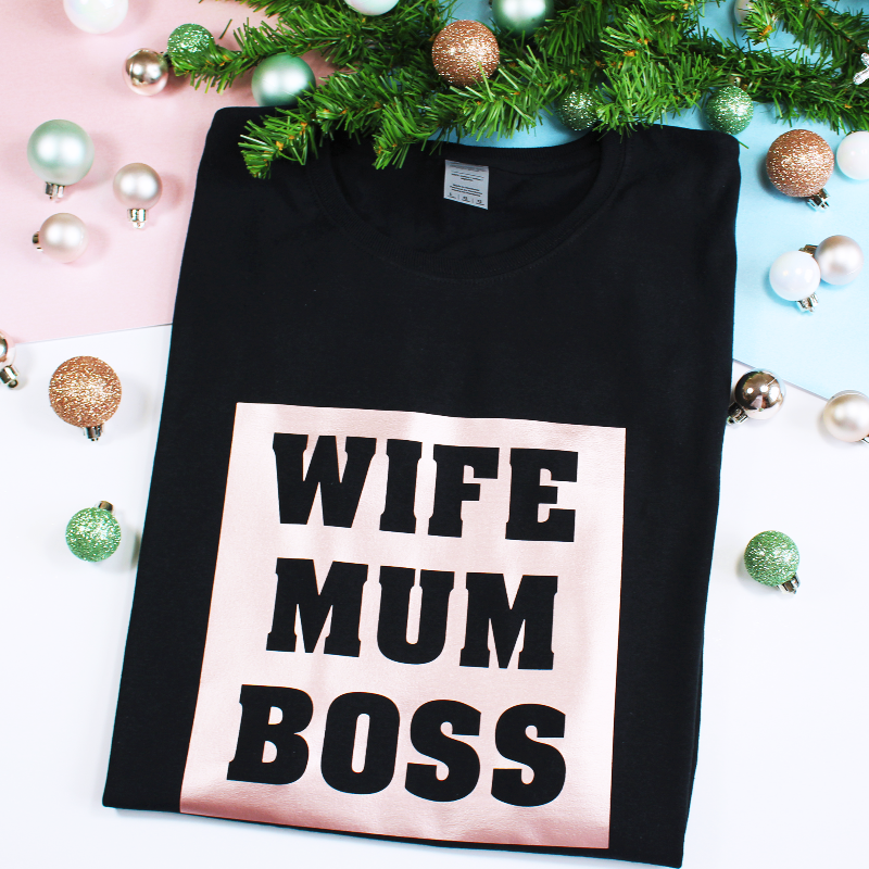 Wife Mum Boss T-shirt